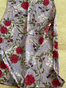 Floral Kurta Set With Pants