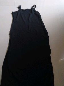 Black Spaghetti Strap Dress