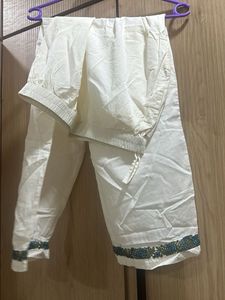 White Full Suit Set