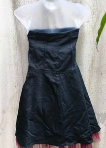 Black Strapless Dress