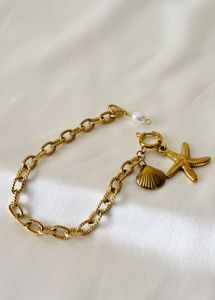 Gold Charm Bracelet
