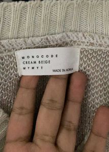 Korean Check Aesthetic Oversized Sweaters