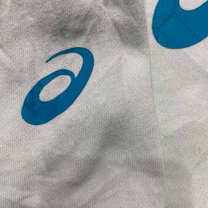 ASICS Womens Graphic Hoodie Jumper UK 14