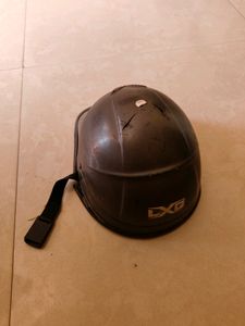 Half Cap Helmet for Girls,Men. Grey Glossy