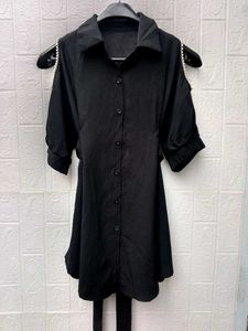New with tag Pinterest Chic Black Cold Shoulder Dr