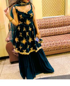 Sharara Suit With Duptta