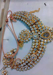 Golden And Silver Necklace