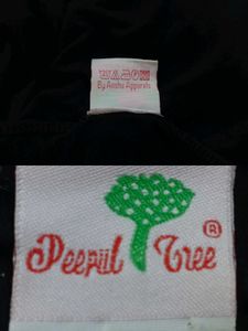 Deepul Tree Black Cami Top