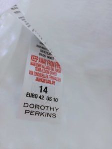 Dorothy Perkins White Crochet Top