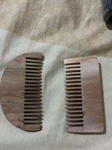 Neemwood Combs With Scalp Scrub