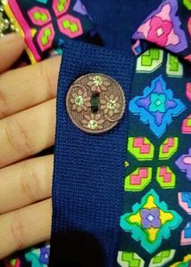 Colorful Bejeweled Fabric