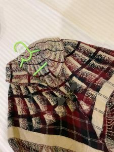 Poncho with Fringe
