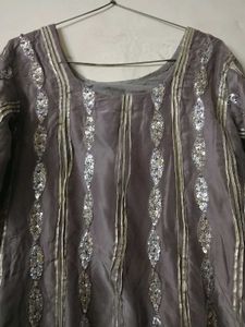 Elegant Grey Kurta