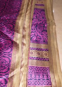Elegant Purple Saree
