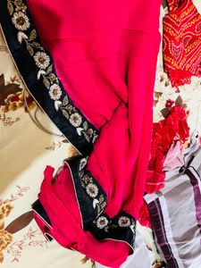 Elegant Pink Saree new with tag
