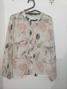 Floral Long Sleeve Blouse