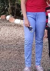 Skinny Denim Jeans (Ice Blue)💙