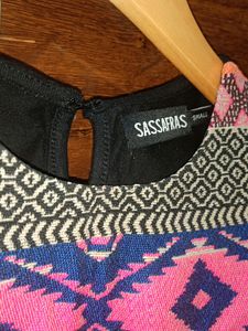 Sassafras Bohemian Crop Top Women