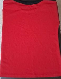 Stylish Red &amp; Black Women Top