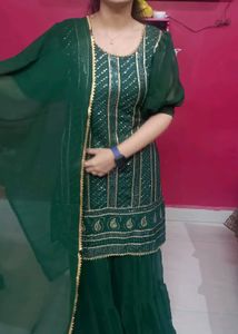 Green 3 Piece Grara Suit