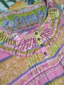 Colorful Sleeveless Top