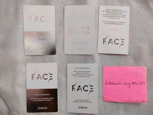 Kpop BTS Jimin Solo Album Face Photocard