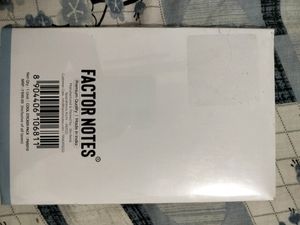 Factor Notes Sticker Book