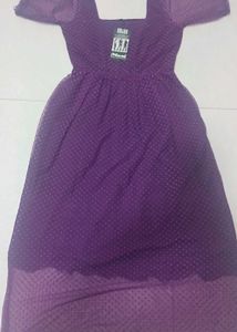 Floor Length A-line Dress