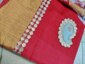 New Saare With Blouse Piece