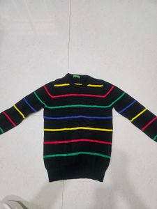 Striped Knit Sweater