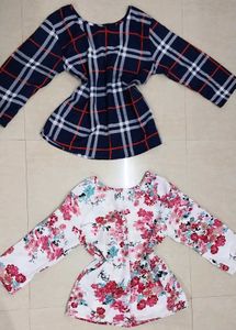 ❤️Combo Of 2 Pretty Tops For Women