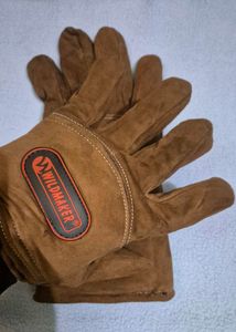100% Genuine Leather Gloves In Suede