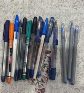 Pen Collection (Empty Refills)with Stand