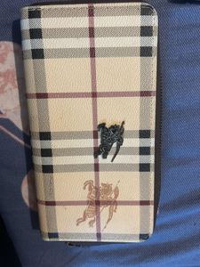 Burberry Plaid Wallet