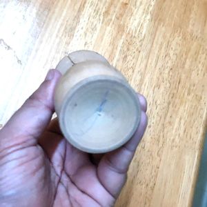 give Offer vintage wooden candlestand