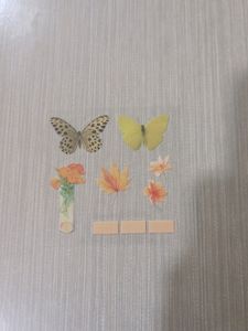 aesthetic butterfly stickers