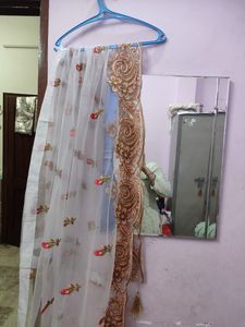 Pakistani Suit With Net Dupatta