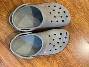 Crocs Unisex Grey Clogs