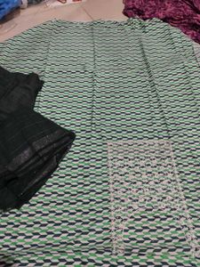 Full Set Cotton Dress Material Suit