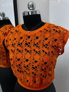 Zara Orange Top