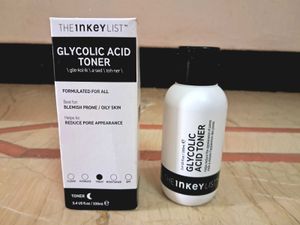 Glycolic Acid Toner The INKEY List Reduce pore