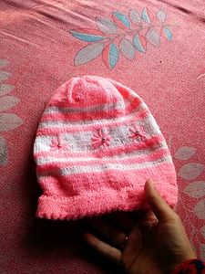 Woolen Cap For Girls