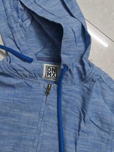Blue Pullover Hoodie