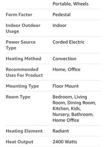 Oil-Filled Radiator Heater