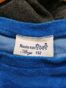 Blue Graphic Print Set