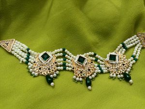 Elegant Green Jewelry Set
