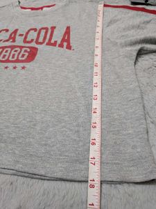 Coca-Cola Cropped Sweatshirt