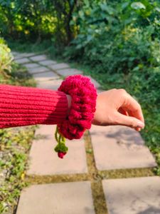 Handmade Crochet Flower Gajra