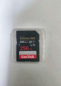 SanDisk Extreme Pro 256GB Card | 200MB/s