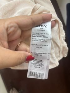 “Only” Beige Formal Top